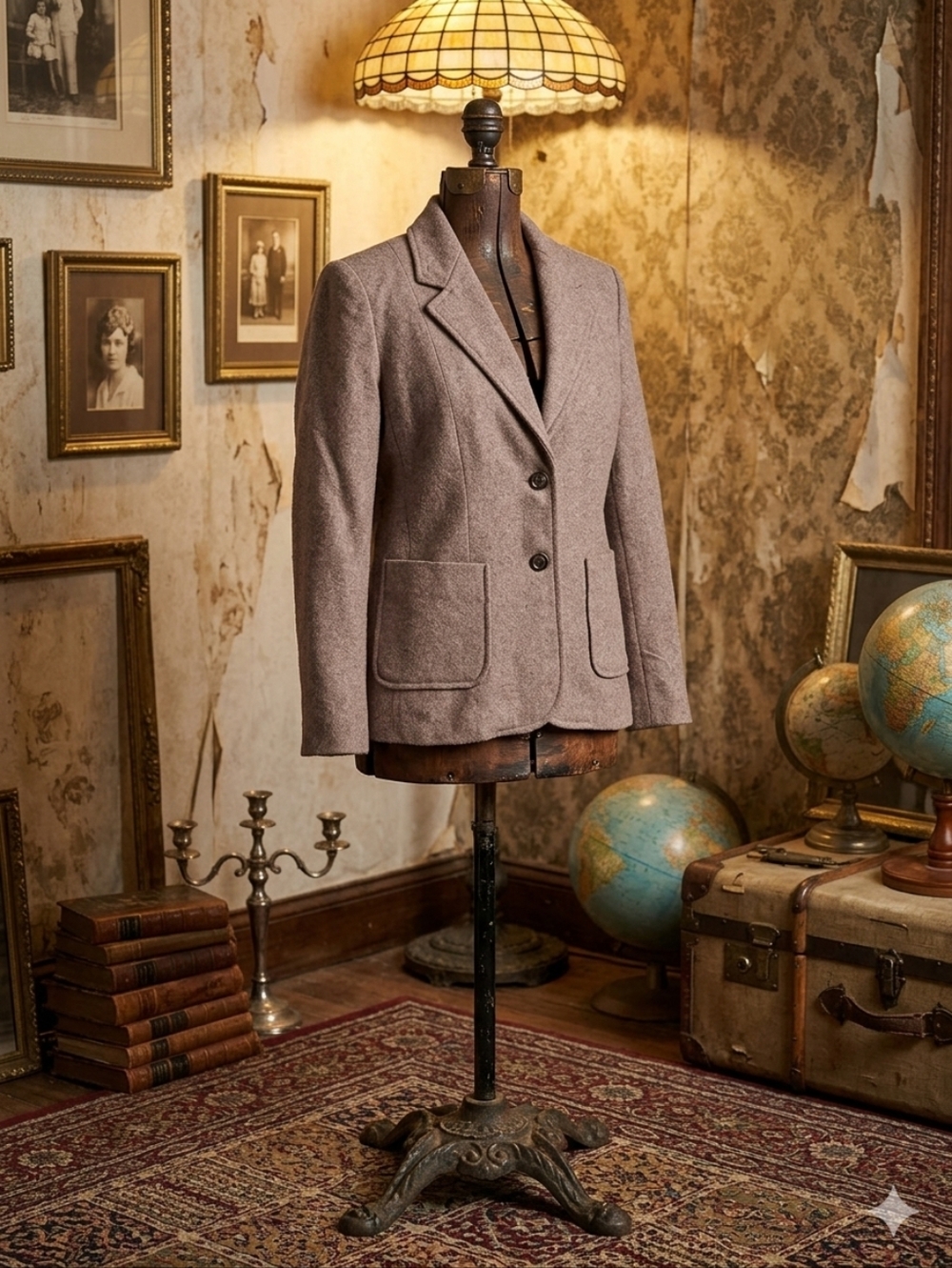 Vintage Alva Fashions Canadian Wool Blend Blazer - Size 9/10